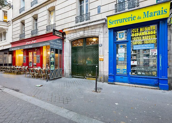 아파트 Le Marais 1 Bedroom Netflix *