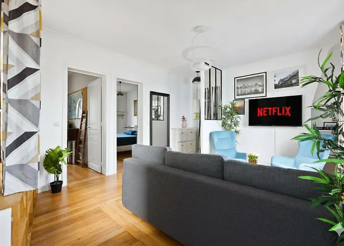 Le Marais 1 Bedroom Netflix 公寓 巴黎