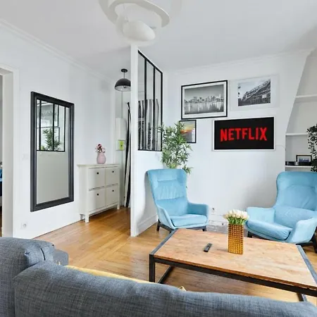 Daire Le Marais 1 Bedroom Netflix Paris